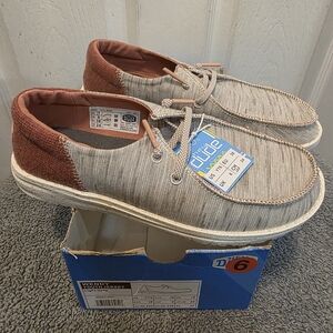 Hey Dude Shoes - Gray and Brown